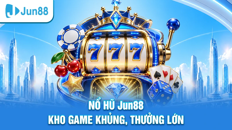 Nổ hũ Jun88 có kho trò chơi khủng và phần thưởng cực kỳ lớn